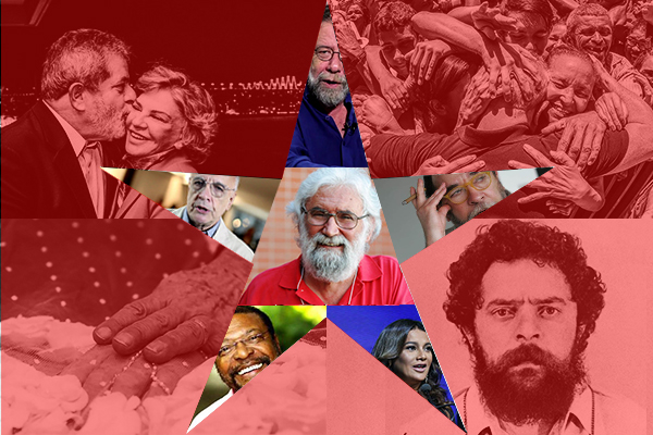 Resultado de imagem para atores brasileiros que apoiam manifesto pro lula