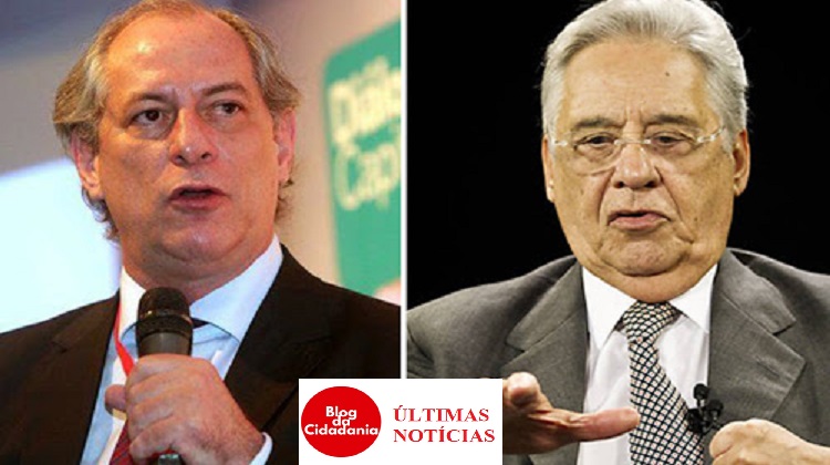 Ciro Gomes e Fernando Henrique Cardoso